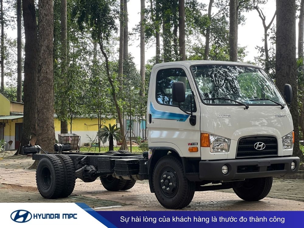 Xe tải Hyundai Mighty W11S - Động cơ khoẻ hơn lên đến 150PS